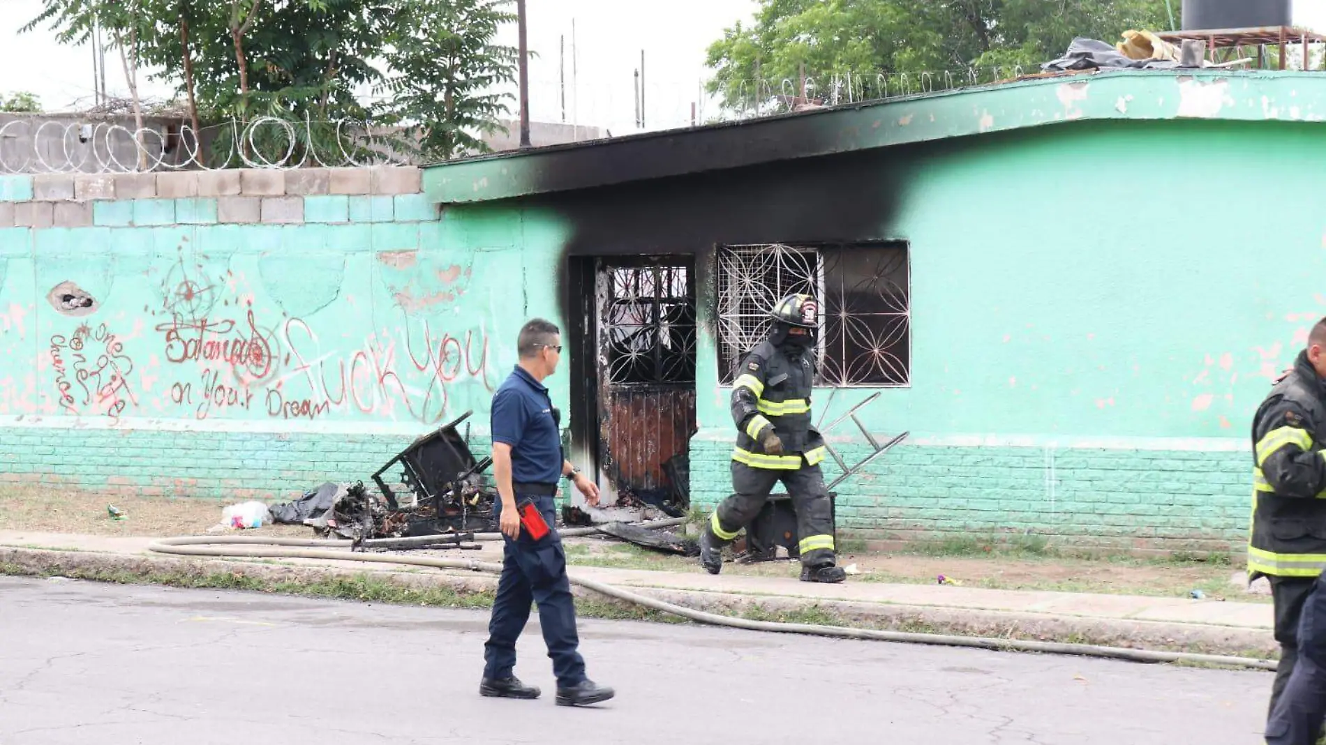 vivienda incendio